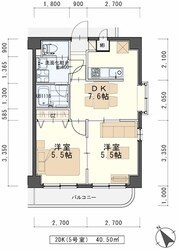 陸前高砂駅 徒歩4分 3階の物件間取画像